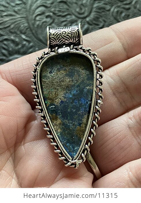 Blue Azurite Crystal Stone Jewelry Pendant - #pcx4Yo06vl0-5