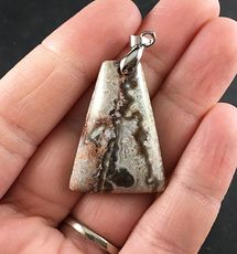 Natural Crazy Lace Agate Stone Pendant #LTYhHHK9wrk
